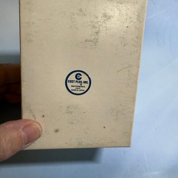 6 Vintage Porcelain Napkin Rings White with Yellow Roses and Green Leaves 2 1/8” - Picture 12 of 12